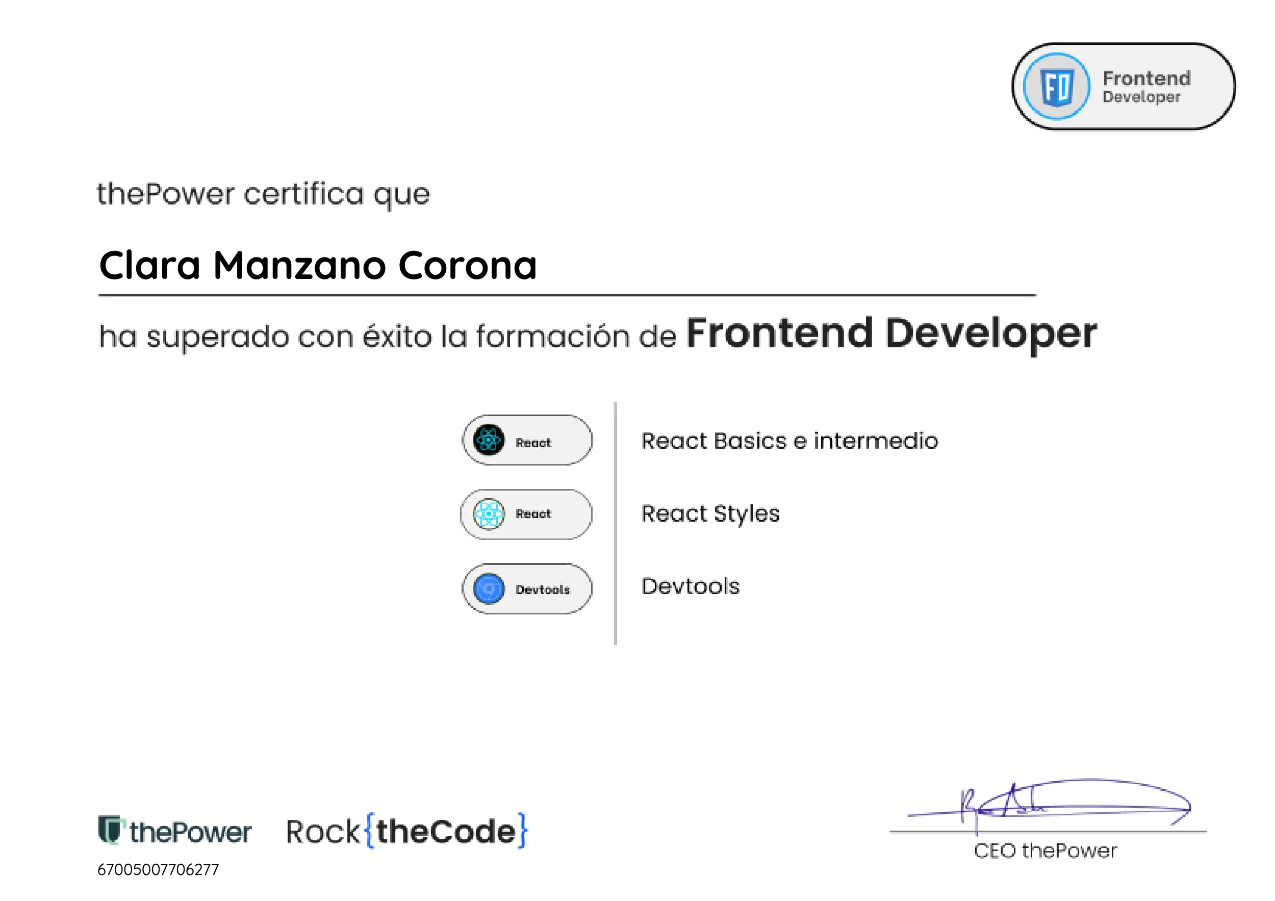 Frontend Developer